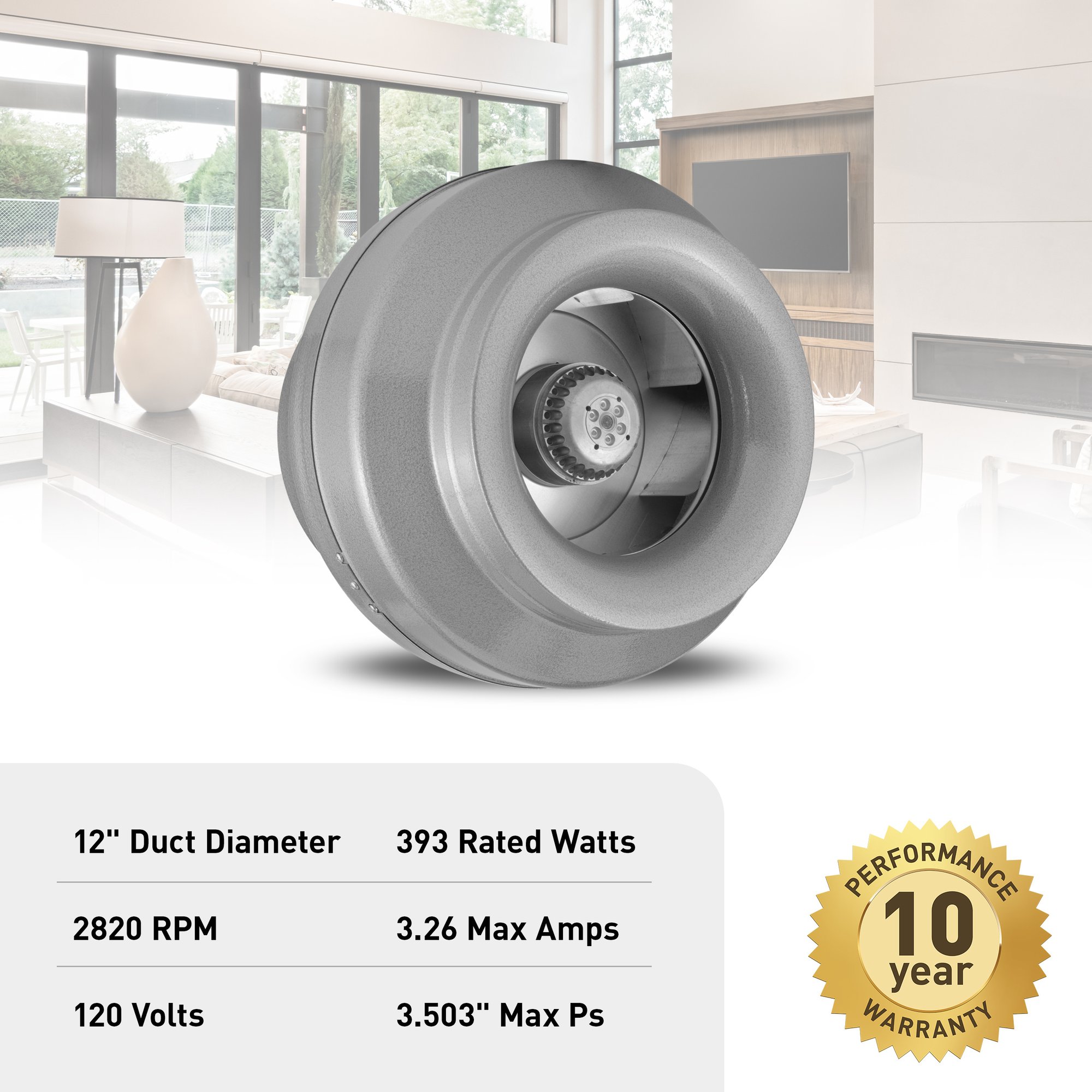 Atmosphere Vortex VTX1200 - Warranty