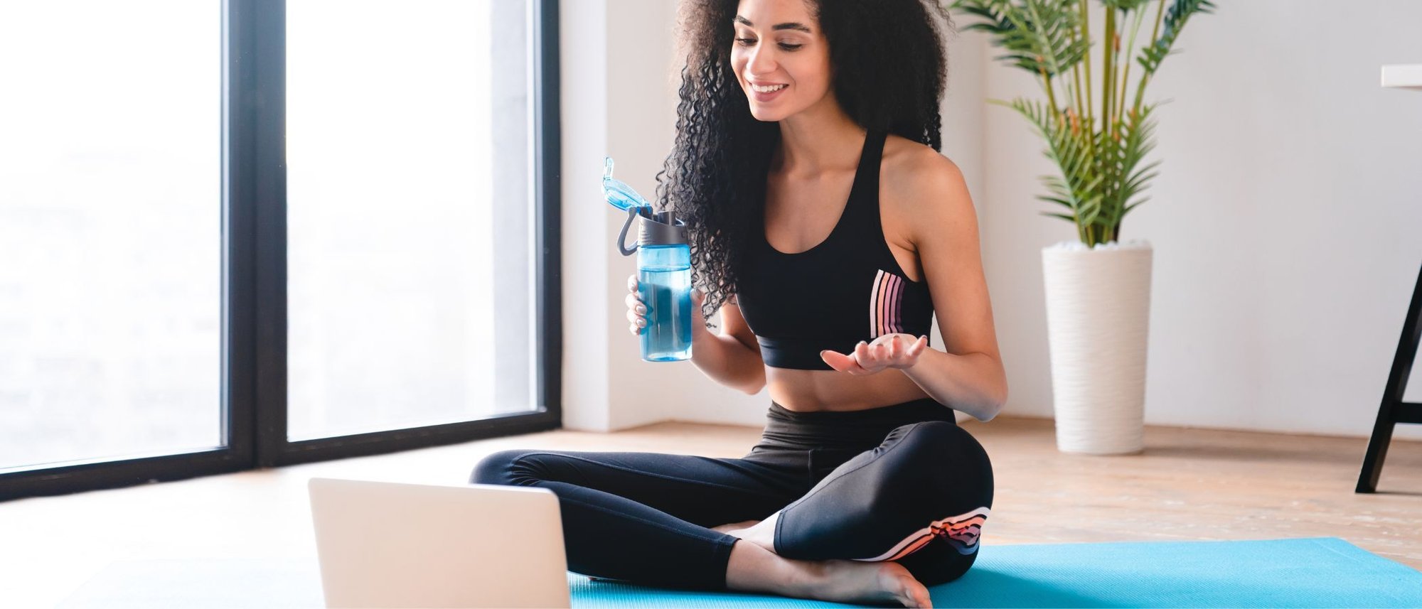 Healthy Living header-Image 4-lady on yoga mat