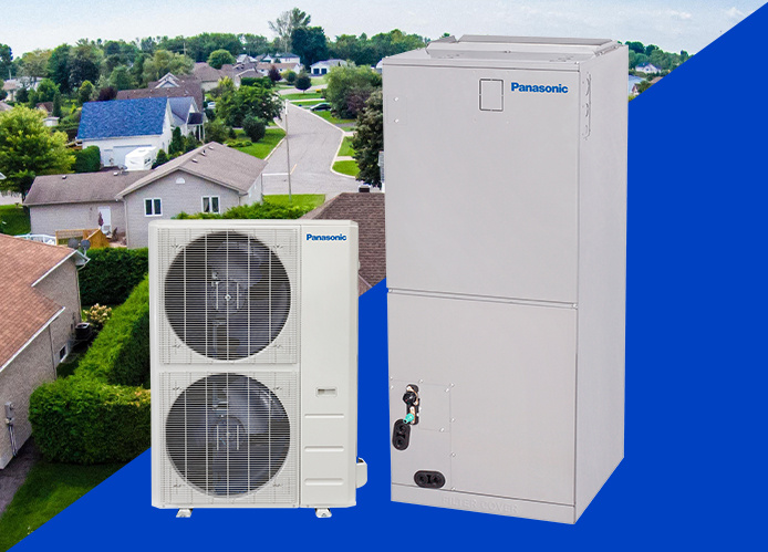 Panasonic Central Heat Pump system and external unit