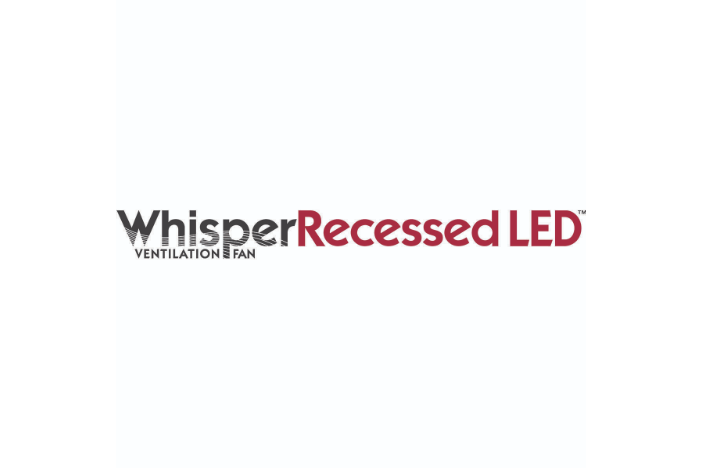 whisper recessed logo