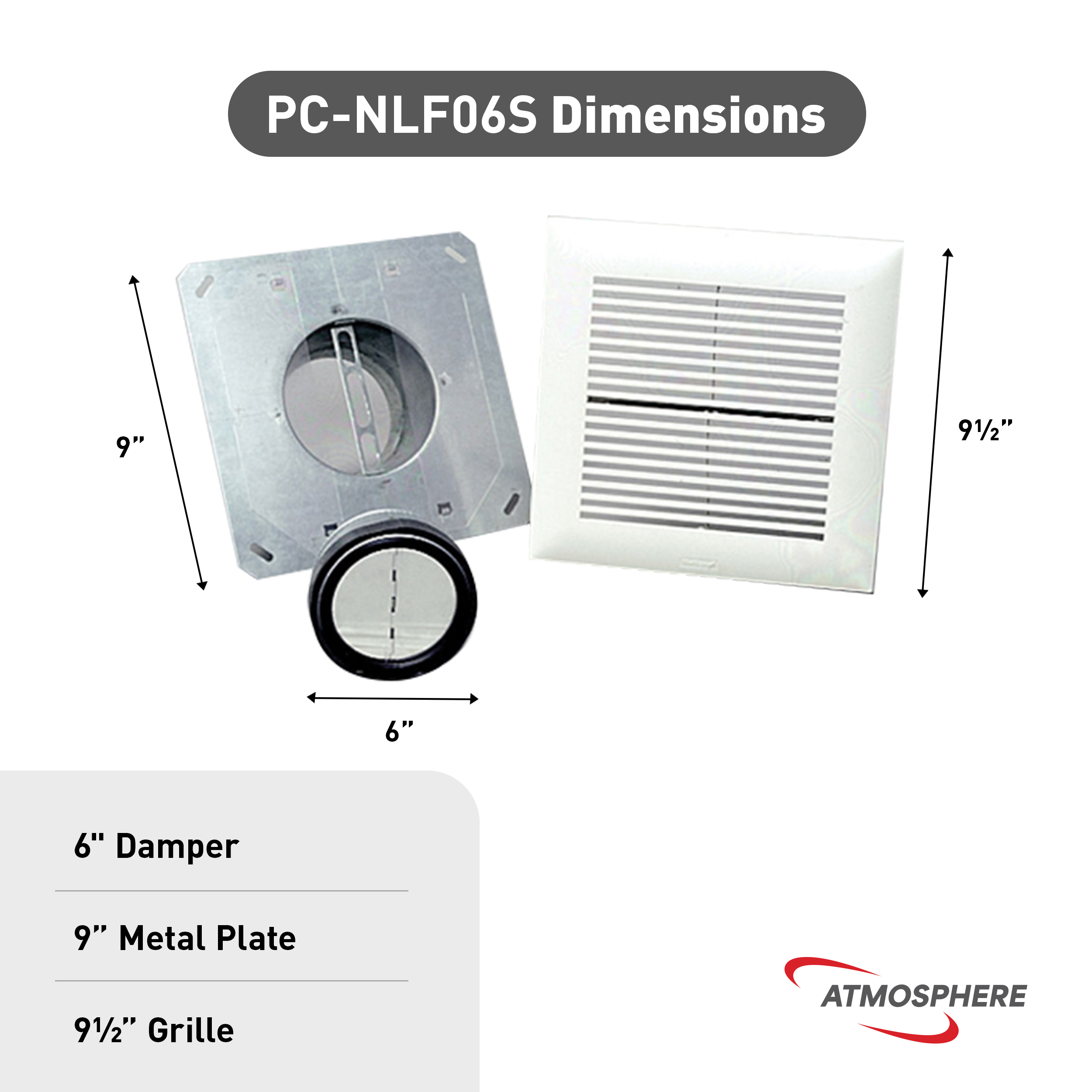 Atmosphere® Accessory Kit, 6” Single Inlet | Panasonic North