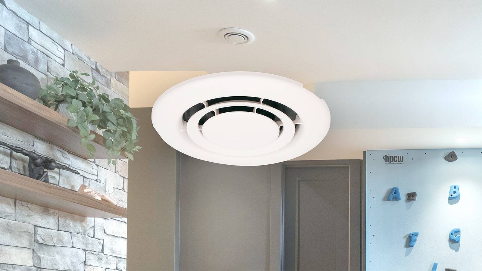 Panasonic WhisperCeiling DC fan with LED lights, Pick-A-Flow